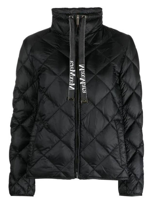 Jae Trea Nylon Padded Jacket Black - MAX MARA - BALAAN 1