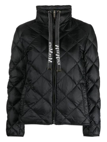 Trea Nylon Padded Jacket Black - MAX MARA - BALAAN 1