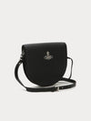 Logo Saffiano Saddle Cross Bag - VIVIENNE WESTWOOD - BALAAN 2