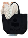 Yenky Logo Tote Bag Black - ISABEL MARANT - BALAAN 2