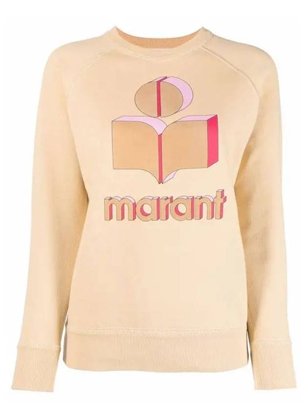 Milly Logo 3D Sweatshirt Yellow - ISABEL MARANT - BALAAN 2