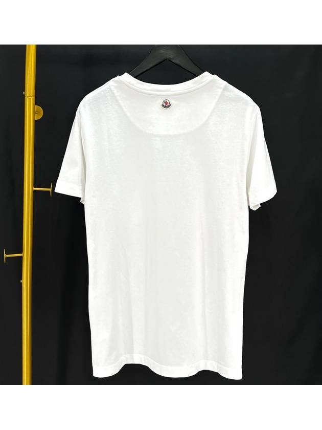 Pocket short sleeve t shirt white XL size - MONCLER - BALAAN 2