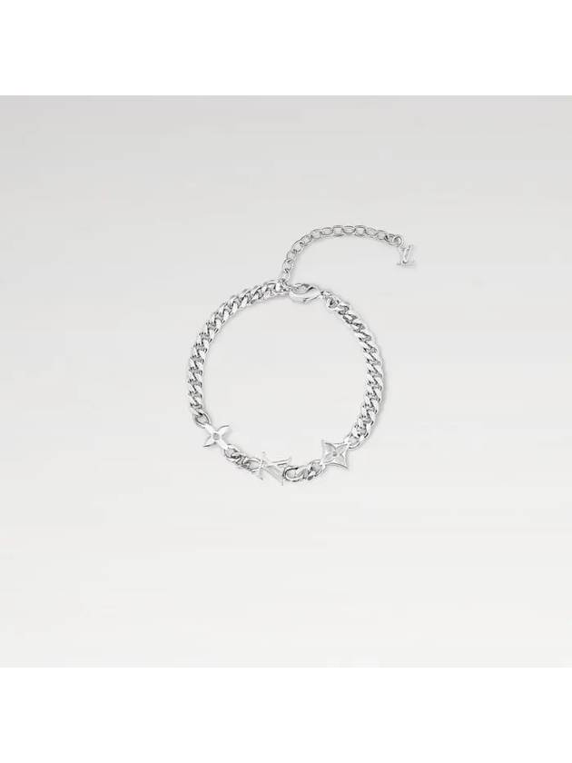 MNG Row Bracelet Silver - LOUIS VUITTON - BALAAN 2