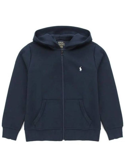 Kids Women s Pony Logo Hooded Zip up Navy 836601 002 - POLO RALPH LAUREN - BALAAN 2