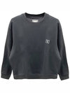 Back logo cotton sweatshirt dark gray - WOOYOUNGMI - BALAAN 2