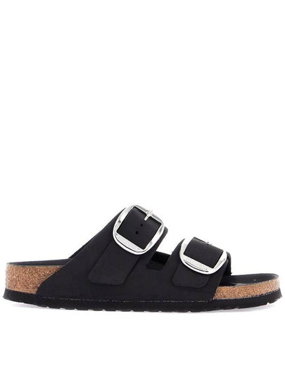 Arizona Big Buckle Slippers Black - BIRKENSTOCK - BALAAN 2