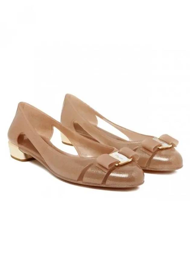 Vara Bow Jelly Ballet Flat Amaraetti - SALVATORE FERRAGAMO - BALAAN.