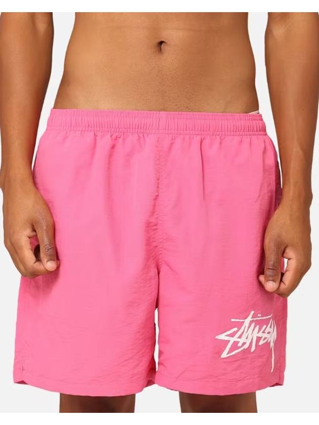 Big Stock Water Shorts Pink - STUSSY - BALAAN 6