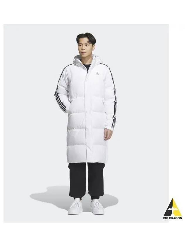 3S Long Down Padding Jacket White - ADIDAS - BALAAN 2