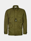 Wappen Patch Pocket Field Zip Up Jacket Khaki - STONE ISLAND - BALAAN 2