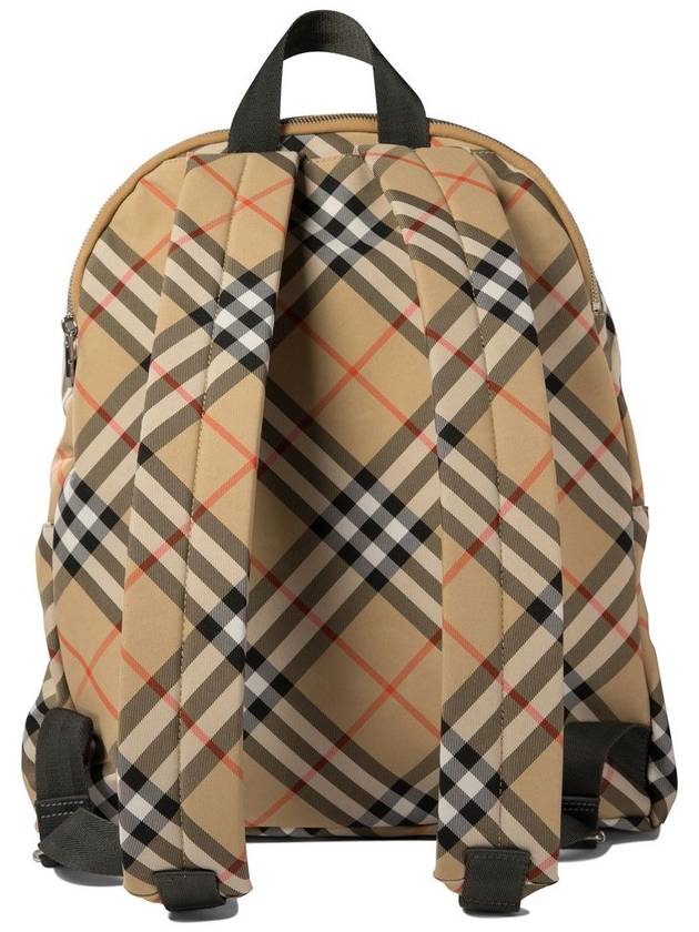 Nova Check Backpack Beige - BURBERRY - BALAAN 4