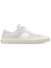 Suede Low Top Sneakers Marble Cream - TOM FORD - BALAAN 2