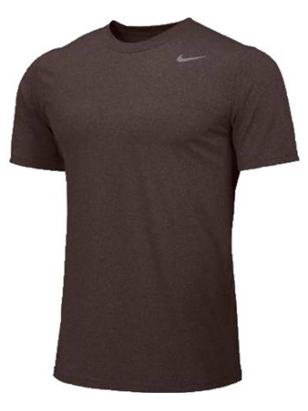 Team Legend Crew Sport Short Sleeve T-Shirt Brown - NIKE - BALAAN 2