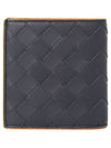 Intrecciato Slim Beefold Half Wallet Space - BOTTEGA VENETA - BALAAN 3