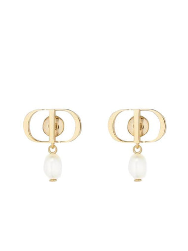 Women's Petit CD Earrings Gold - DIOR - BALAAN 1