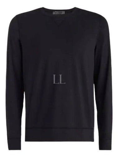 24 Lux Crew Neck Mid Layer GMM000007 Onyx Men - G/FORE - BALAAN 1