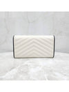 Lux You Matelasse large flap long wallet - SAINT LAURENT - BALAAN 3