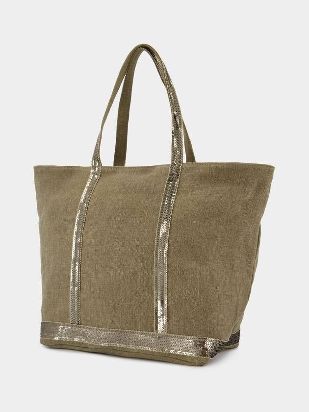 Cabas L Shopper Bag - Vanessa Bruno -  - Kaki - VANESSA BRUNO - BALAAN 2