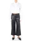 Soprano Poly Straight Pants Black - S MAX MARA - BALAAN 3