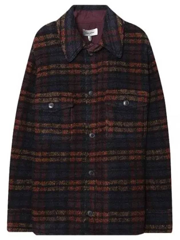 Kerbont Check Shirt Jacket Men s - ISABEL MARANT - BALAAN 1