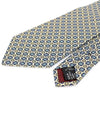 100 silk ivory pattern tie - A. TESTONI - BALAAN 4