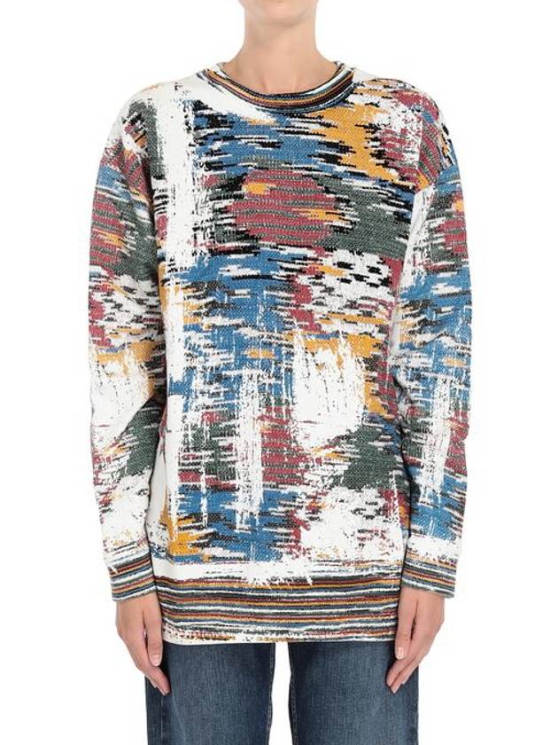 Limited Edition Trompe-L’Oeil Oversized Sweatshirt - MISSONI - BALAAN 6