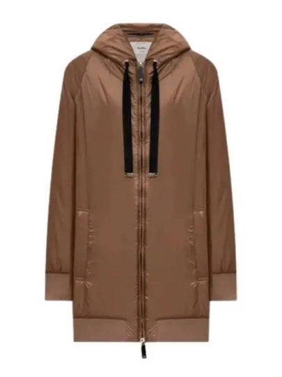 Greenma Water Repellent Hooded Padding Camel - MAX MARA - BALAAN 2