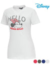 Female Character Short Sleeve Round T-Shirt DO2LTR092 - DISNEY GOLF - BALAAN 4