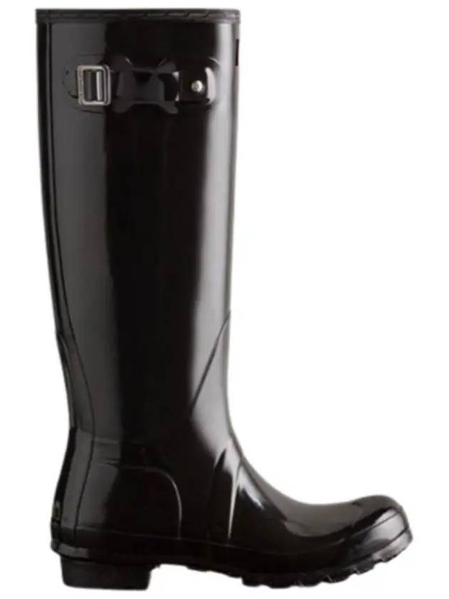Original Tall Gloss Rain Boots Black - HUNTER - BALAAN 3