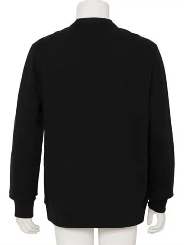 Front Logo Print Sweatshirt Black - BURBERRY - BALAAN 6