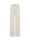 Women s Flap Hip Pocket Denim Pants Beige 271806 - GIORGIO ARMANI - BALAAN 1