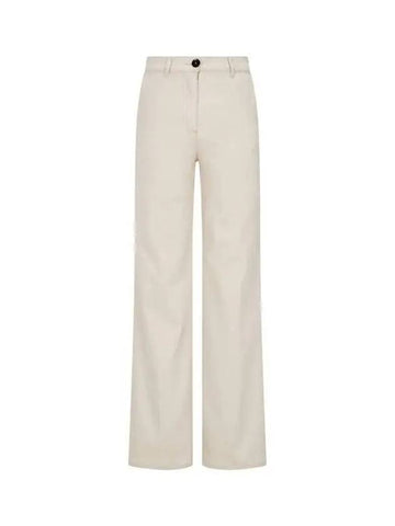 Women s Flap Hip Pocket Denim Pants Beige 271806 - GIORGIO ARMANI - BALAAN 1