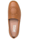 Men's Gancini point espadrille slipon TAN US 85 265mm - SALVATORE FERRAGAMO - BALAAN 6