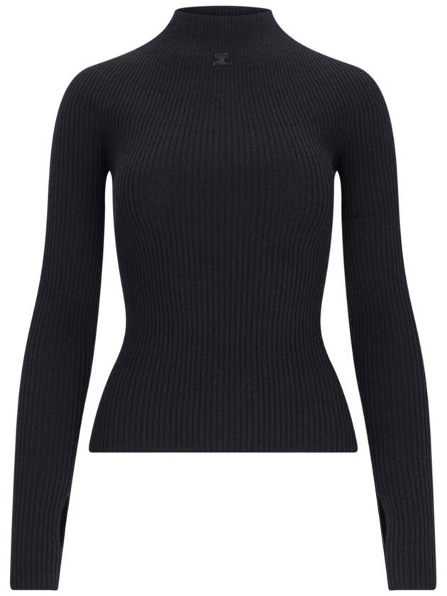 Courrèges Sweaters Black - COURREGES - BALAAN 1