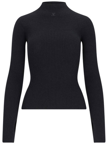 Courrèges Sweaters Black - COURREGES - BALAAN 1