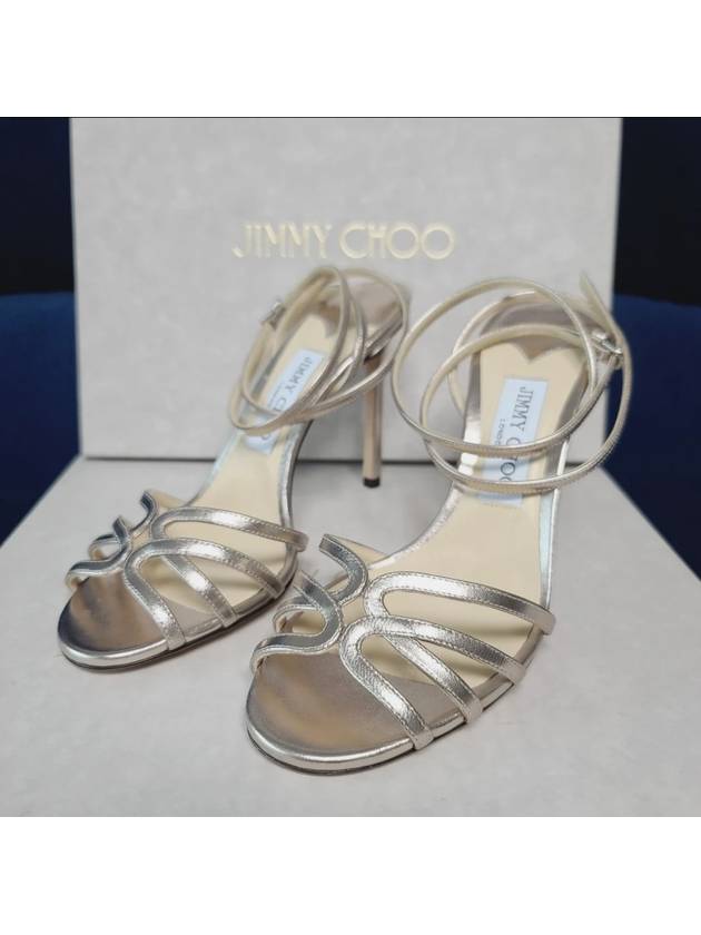 Silver strap sandals MIMI MIMI100MNA last product recommended as a gift for women - JIMMY CHOO - BALAAN 5