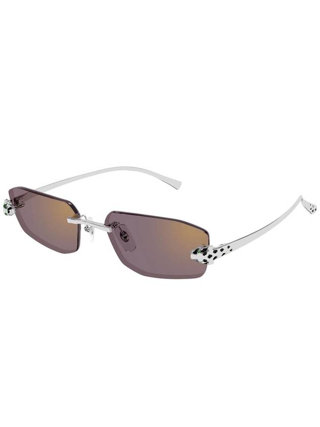 Eyewear Geometric Frame Sunglasses CT0474S - CARTIER - BALAAN 2