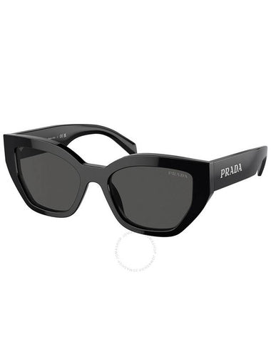 Prada Dark Grey Butterfly Ladies Sunglasses PR A09SF 1AB5S0 55 - PRADA - BALAAN 1