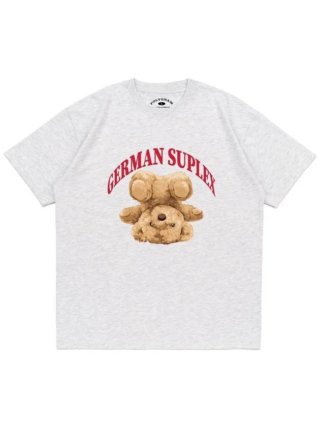 SUPLEX BEAR T SHIRTS LIGHT MELANGE - POLYGRAM - BALAAN 1