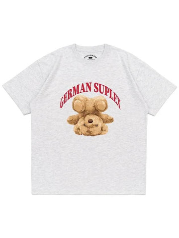 SUPLEX BEAR T SHIRTS LIGHT MELANGE - POLYGRAM - BALAAN 1