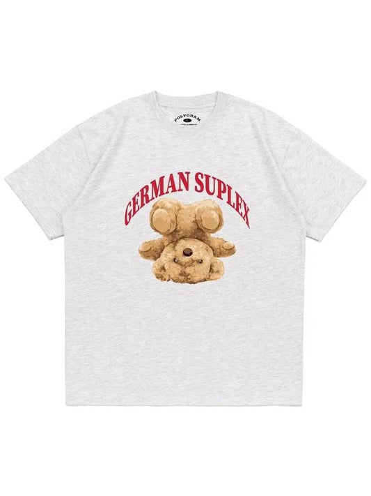 SUPLEX BEAR T SHIRTS LIGHT MELANGE - POLYGRAM - BALAAN 1