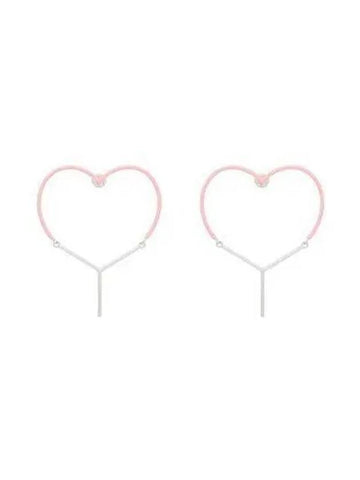 Women s Heart Earrings Silver EARRINGS63 - Y/PROJECT - BALAAN 1