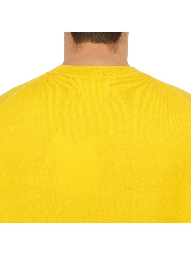 Evans Logo Crew Neck Knit Top Yellow - ISABEL MARANT - BALAAN 8