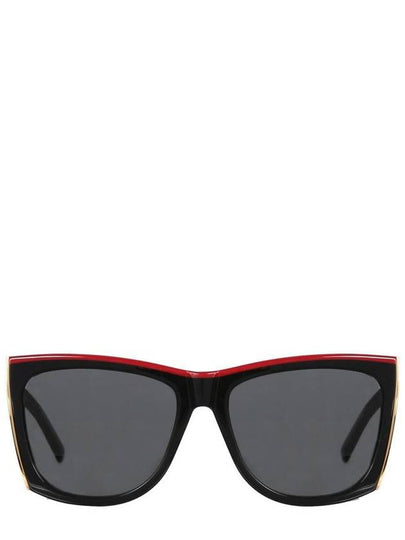 Eyewear SL539 001 Paloma Sunglasses Red Black - SAINT LAURENT - BALAAN 2