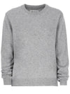 Women's Stitched Wool Knit Top Grey - MAISON MARGIELA - BALAAN 1