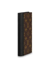 Brazza Monogram Macassar Long Wallet Brown Black - LOUIS VUITTON - BALAAN 3