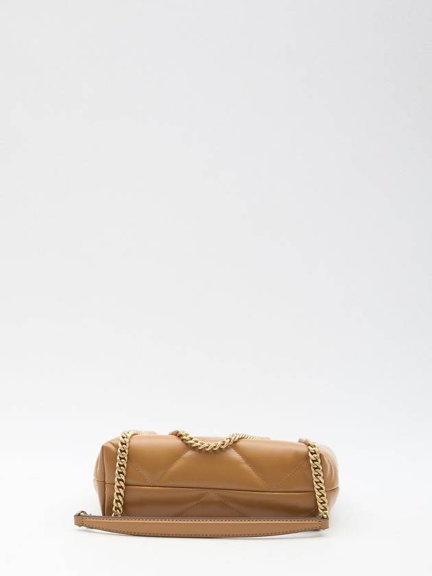 Kira Diamond Quilted Shoulder Bag Brown - TORY BURCH - BALAAN 4