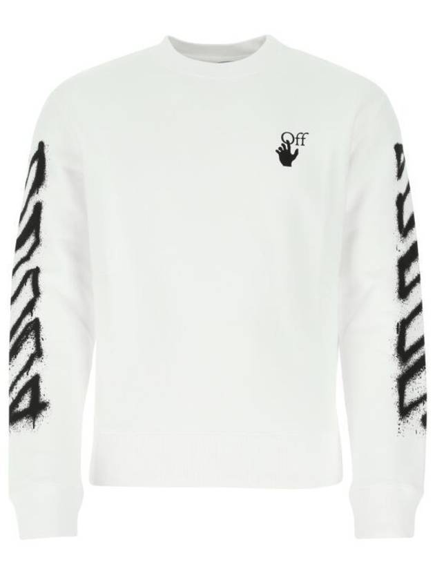 Spray Marker Sweatshirt White - OFF WHITE - BALAAN 1