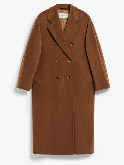 Madame Icon Cashmere Double Coat Tobacco - MAX MARA - BALAAN 2