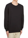 Light Fleece Sweatshirt Black - CP COMPANY - BALAAN 4